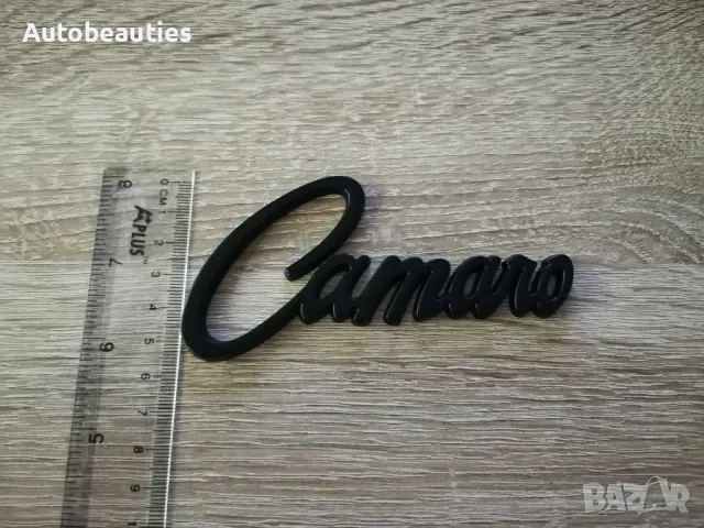 Chevrolet Camaro черна емблема стар стил, снимка 3 - Аксесоари и консумативи - 47564583