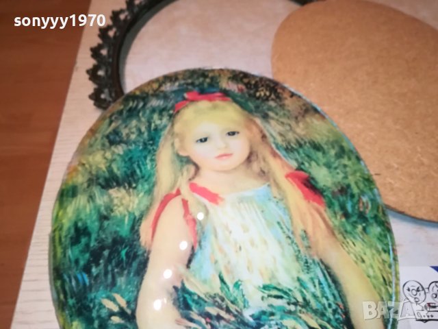 КРАСИВА КАРТИНА ОТ ФРАНЦИЯ 1812230821, снимка 11 - Антикварни и старинни предмети - 43458195