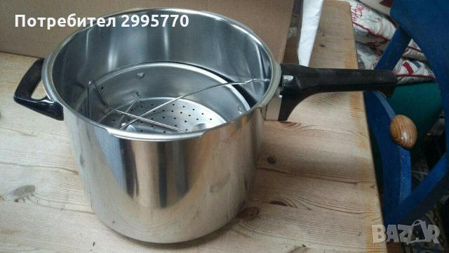 Тенджера под налягане Silit sicomatic S 5л., снимка 6 - Съдове за готвене - 32948820