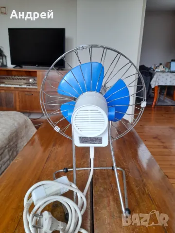 Стар вентилатор Елпром , снимка 3 - Антикварни и старинни предмети - 47667054