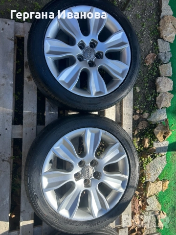Гуми с джанти Audi, снимка 4 - Гуми и джанти - 52864316