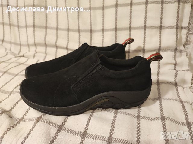 Мъжки обувки естествен велур Merrell НОВИ, снимка 2 - Спортно елегантни обувки - 43292701