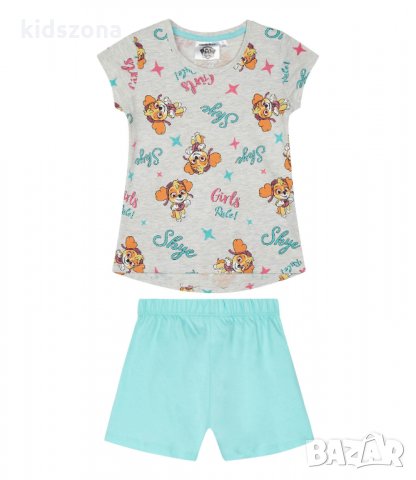 Детска пижама Paw Patrol к. р. момиче за 3, 4, 5, 6 и 8 г. - М4-6, снимка 3 - Детски пижами - 28461996