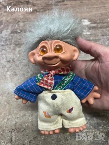 Трол кукла немска ГДР , снимка 7 - Кукли - 51170291