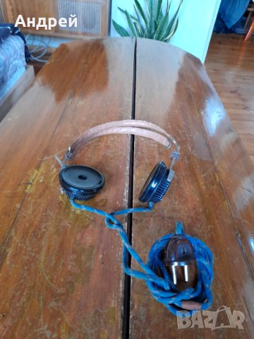 Стари слушалки #13, снимка 1 - Антикварни и старинни предмети - 43585751