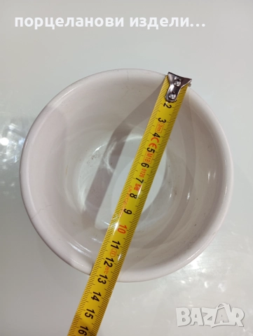 Порцеланова стара кашпа маркирана , снимка 8 - Декорация за дома - 52690478