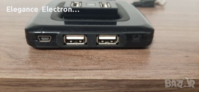 Usb Hub 7 порта usb 2.0, снимка 7 - Кабели и адаптери - 37278052