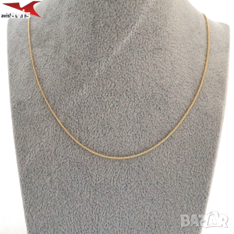 Синджир с 14К златно покритие 254563, снимка 4 - Колиета, медальони, синджири - 52953729