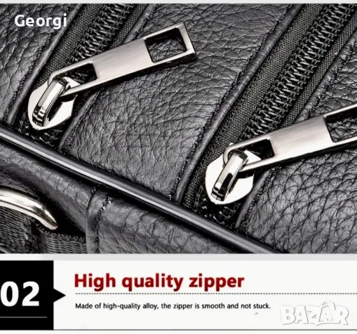 Дизайнерска и Стилна Мъжка ежедневна чанта в Промоция* /Естествена телешка кожа!, снимка 12 - Чанти - 49348711