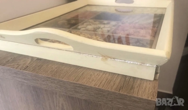 Керамика, табла с цветя и билки, свещници, снимка 5 - Декорация за дома - 53069440