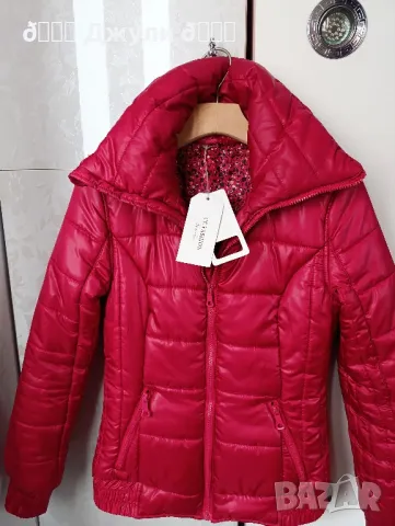 Топло дамско яке с пълнеж от гъши пух, снимка 8 - Якета - 49165862