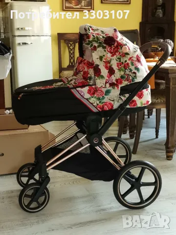 Детска количка,, Сайбекс,, неразличима от нова. , снимка 3 - Детски колички - 49498830
