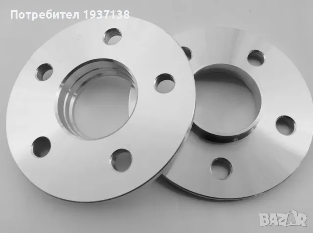 фланци 5х114.3 10мм ЦО 67.1мм 2 броя