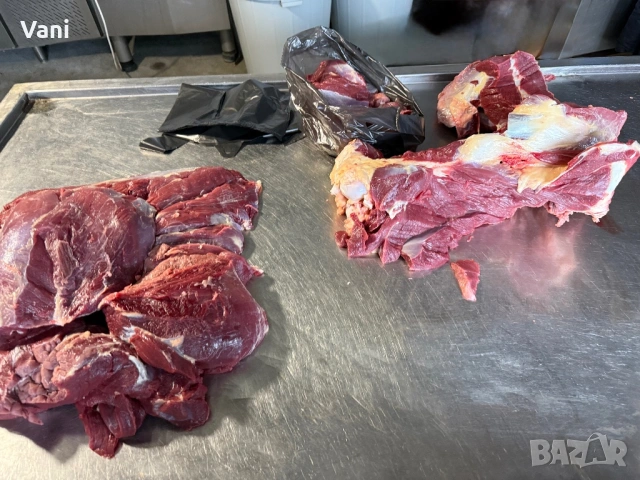 Конско месо , чисто , големи парчета , храна 