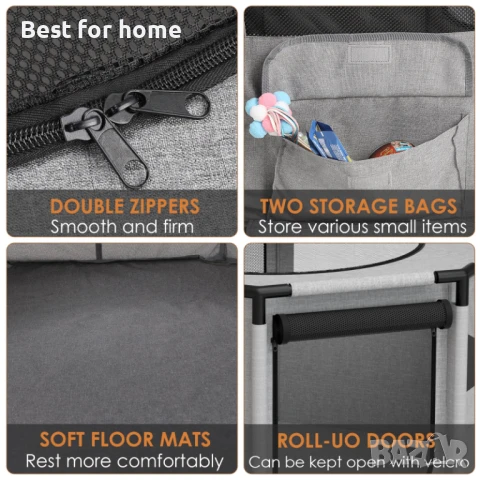 Мека клетка за кучета и домашни любимци Pirecart, снимка 8 - За кучета - 50614812