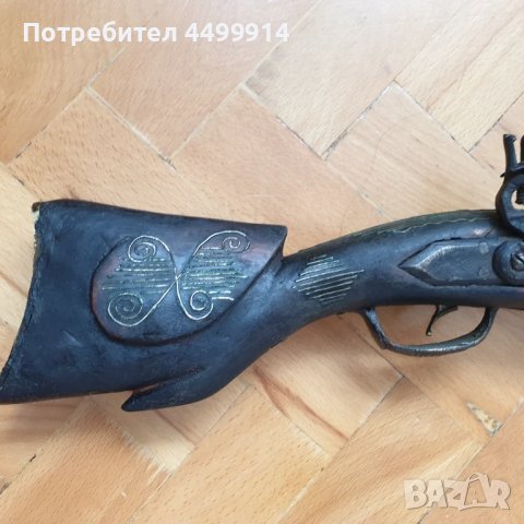 Кремъчен пистолет - Тромбон, снимка 2 - Антикварни и старинни предмети - 50919338