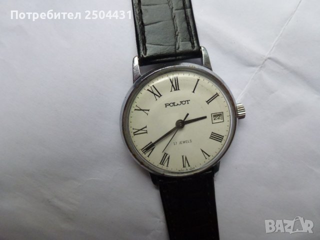Ретро съветски механичен мъжки часовник Poljot, снимка 2 - Мъжки - 43402184