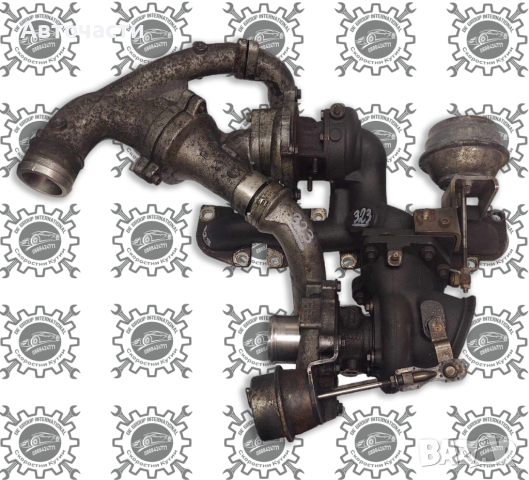 BiTurbo - Турбина/Турбо - Cadillac/Lancia/SAAB - 1.9 D - (2007 г.+) - BorgWarner, снимка 5 - Части - 44884835