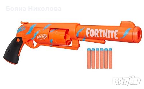 Бластер NERF FORTNITE 6-SH