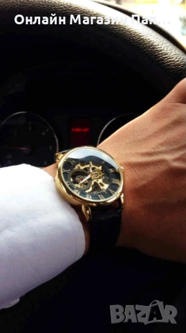 Forsining GMT838 мъжки механичен скелетон часовник, снимка 12 - Мъжки - 53249788