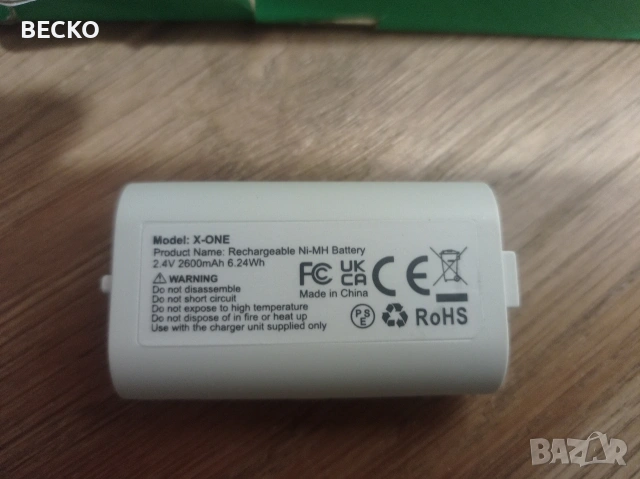 Батерии и зарядна станция за контролери Xbox, снимка 10 - Аксесоари - 53567224