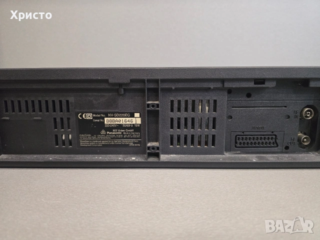 📼 Panasoniv nv-sd220 📼, снимка 5 - Плейъри, домашно кино, прожектори - 53346072
