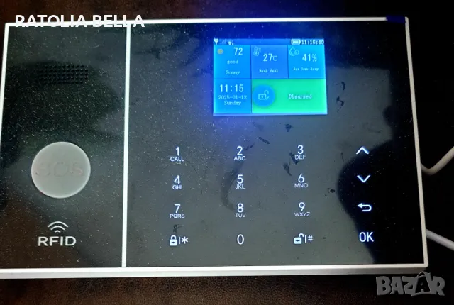 TUYA Смарт алармена WiFi + 4G система за сигурност SIM card, снимка 1