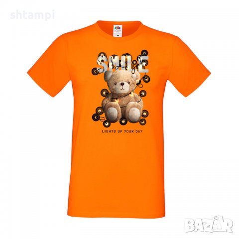 Мъжка тениска bear SMILE Мече,Меченце,Животно, Играчка,Изненада,Подарък,Повод,, снимка 14 - Тениски - 37294292