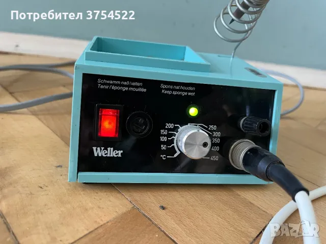 Weller станция за запояване, снимка 7 - Поялници и запояване - 50392948