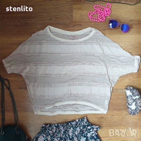 Блузка Bershka размер S , снимка 3 - Тениски - 33194139