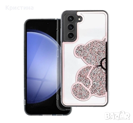 Гръб TEDDY BEAR за SAMSUNG A56 5G розов. 