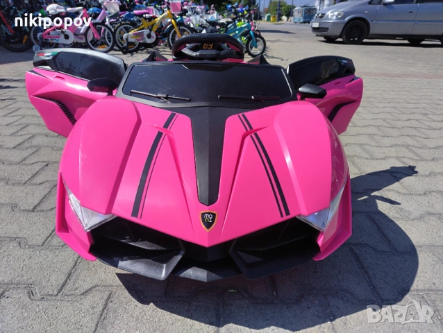 DC Акумулаторна кола CORDOBA розова, снимка 9 - Детски велосипеди, триколки и коли - 53569554