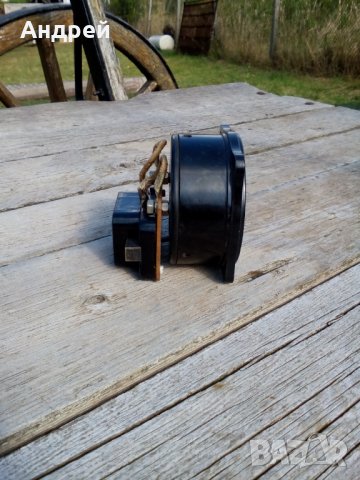 Стара измервателна система,измервателен уред,амперметър, снимка 3 - Антикварни и старинни предмети - 26328065