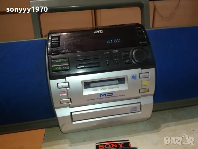 JVC RD-MD5 CD-MD SYSTEM-ВНОС SWISS 0405251632LNWC, снимка 3 - Аудиосистеми - 50153116