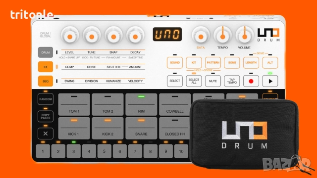 Продавам аналогова дръм машина IK Multimedia UNO Drum