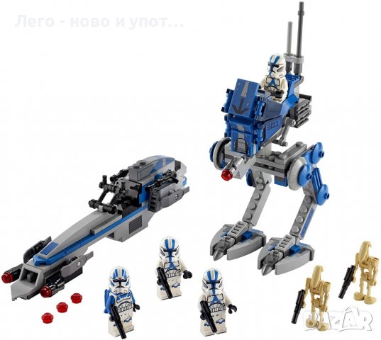 НОВО LЕGO Star Wars - 501st Legion Clone Troopers (75280), снимка 3 - Конструктори - 39505441