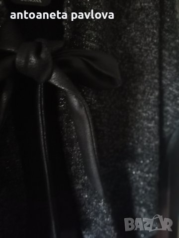 Жилетка с ламе и кожа, снимка 6 - Жилетки - 43212163