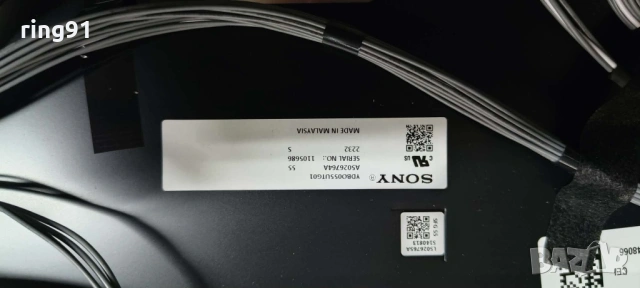 Main board - 1-010-522-21 TV Sony XR-55A90J, снимка 2 - Части и Платки - 53111204