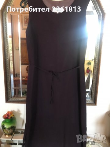 Продавам елегантна рокля от коприна италианска , снимка 4 - Рокли - 36807154