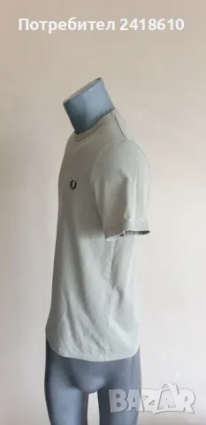 Fred Perry Cotton Mens Size S НОВО! ОРИГИНАЛ! Мъжка Тениска!, снимка 6 - Тениски - 49542623