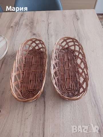 Плетени панери лот, снимка 2 - Други - 50647038