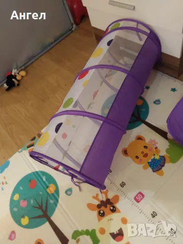 Продавам детска палатка 3 части НОВА 37 лв, снимка 4 - Играчки за стая - 48450251