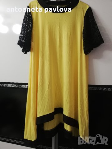 жълта макси туника , снимка 1
