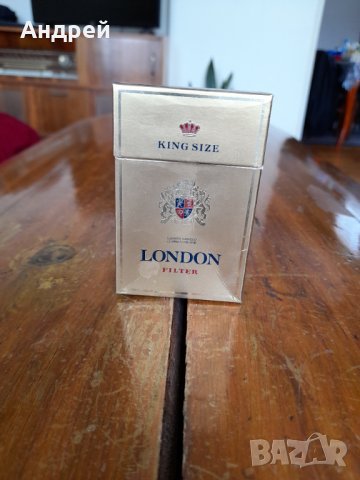 Стара кутия от цигари London