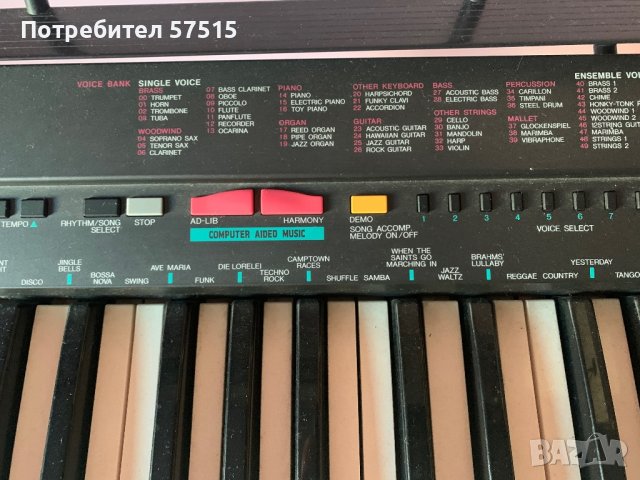 Синтезатор Yamaha PSR-3, снимка 5 - Други - 38003783