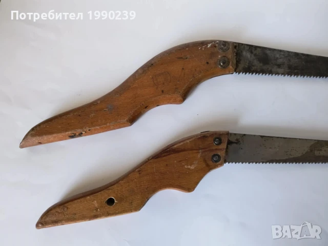 Ръчен трион – ретро – 2 броя, снимка 2 - Антикварни и старинни предмети - 51372051