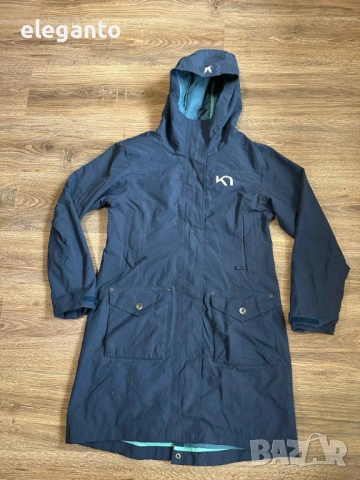 Дамско водоустойчиво дълго яке KARI TRAA DALANE Rain Parka , M размер , снимка 2 - Якета - 52964984