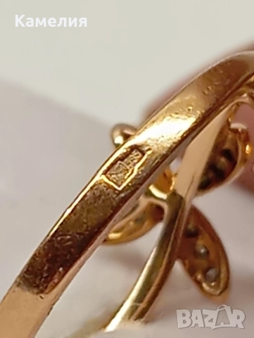 Руско злато , снимка 13 - Пръстени - 52347735