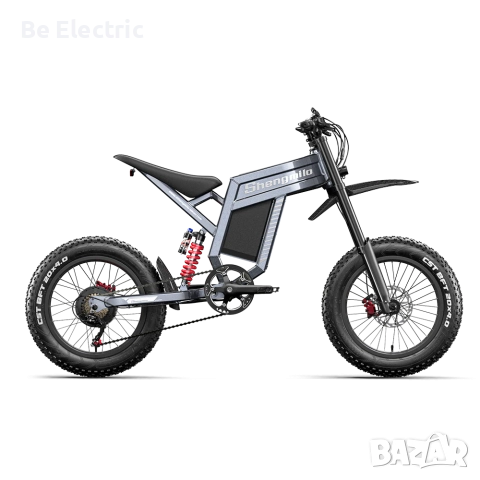 НОВО!!! Електрически Кросов Велосипед Shengmilo S900 1500W 60V/30Ah, снимка 12 - Велосипеди - 52575189