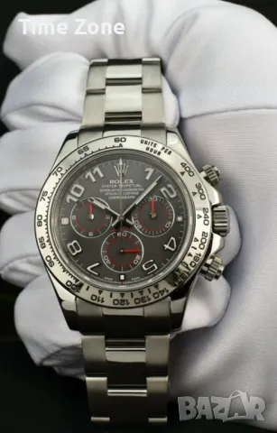 Rolex Cosmograph Daytona 40mm White Gold "Racing Dial" Automatic Различни Варианти, снимка 7 - Мъжки - 48183419
